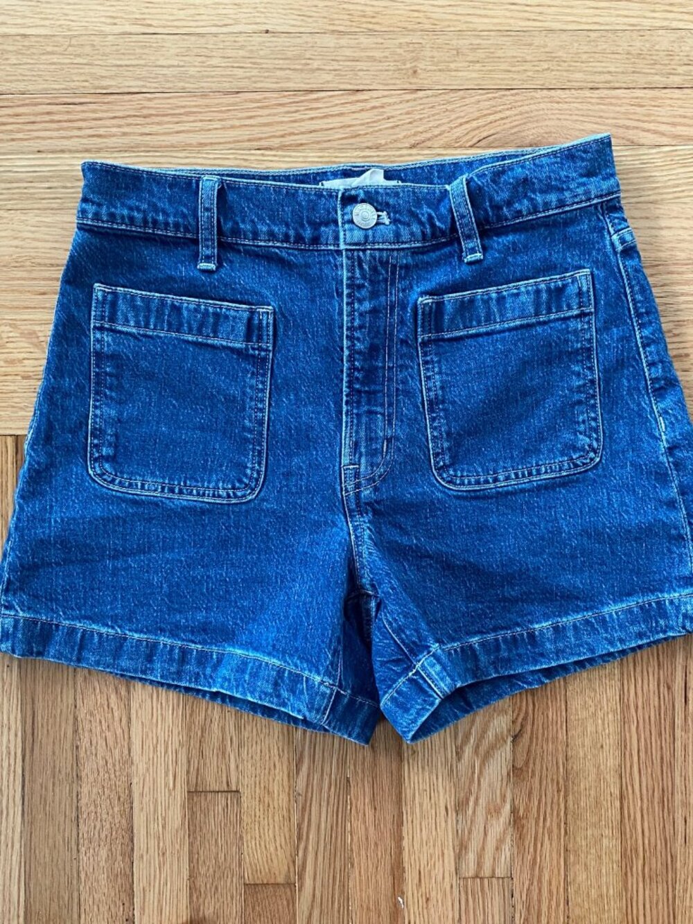 Madewell High Rise Sailor Shorts Size 27